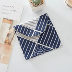 pochettes rangement réutilisables animaux géométriques couleurs variées moderne salle bain respectueux environnement pliables