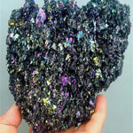 pierres naturelles cristal quartz noir violet bleu vert feng shui africain bouddhisme matiere organique