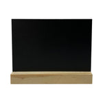 tableau noir portable moderne bois tôle peinte sans fixation vierge texte
