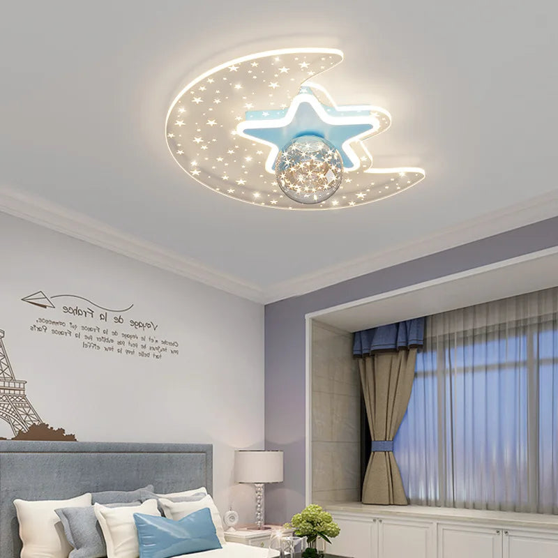 Effet lumineux étoilé projeté au plafond