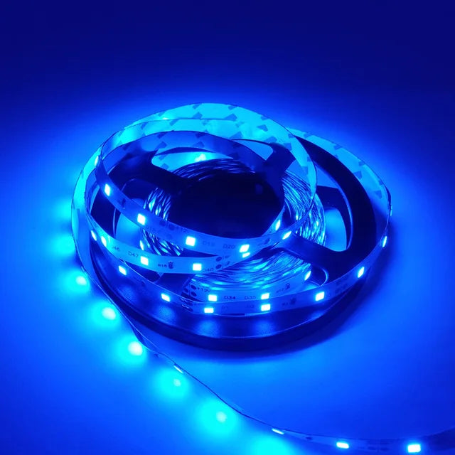 ruban led vert 12v 5m adhésif smd ip20 moderne non étanche