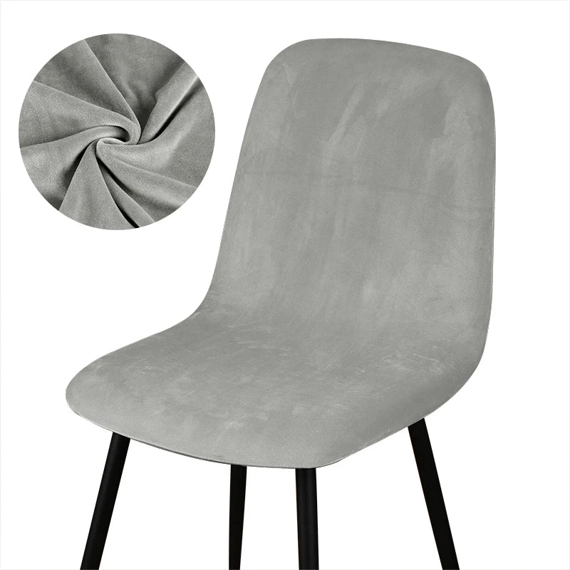 housse chaise velours moderne jaune unie chaise mariage banquet plage