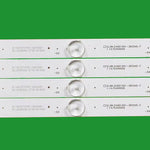 bande led rétro éclairage adhésif blanc tv kit connecteur led