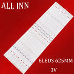 bande led adhésive blanc moderne 625mm leds 3v kit 12 pièces