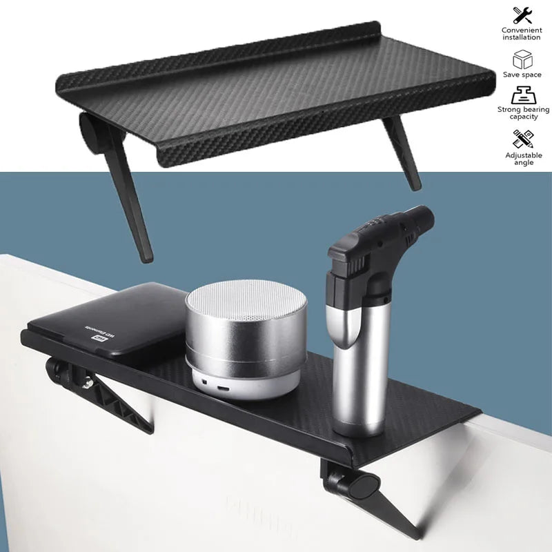support rangement réglable écran ordinateur étagère pliante article divers respectueux environnement moderne minimaliste