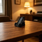 support téléphone gothique crâne os décoration noir texture 3D macabre