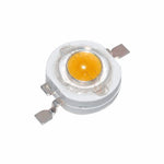 Diodes led blanc jaune 1w 3w clips métalliques haute luminosité projecteurs downlight bricolage