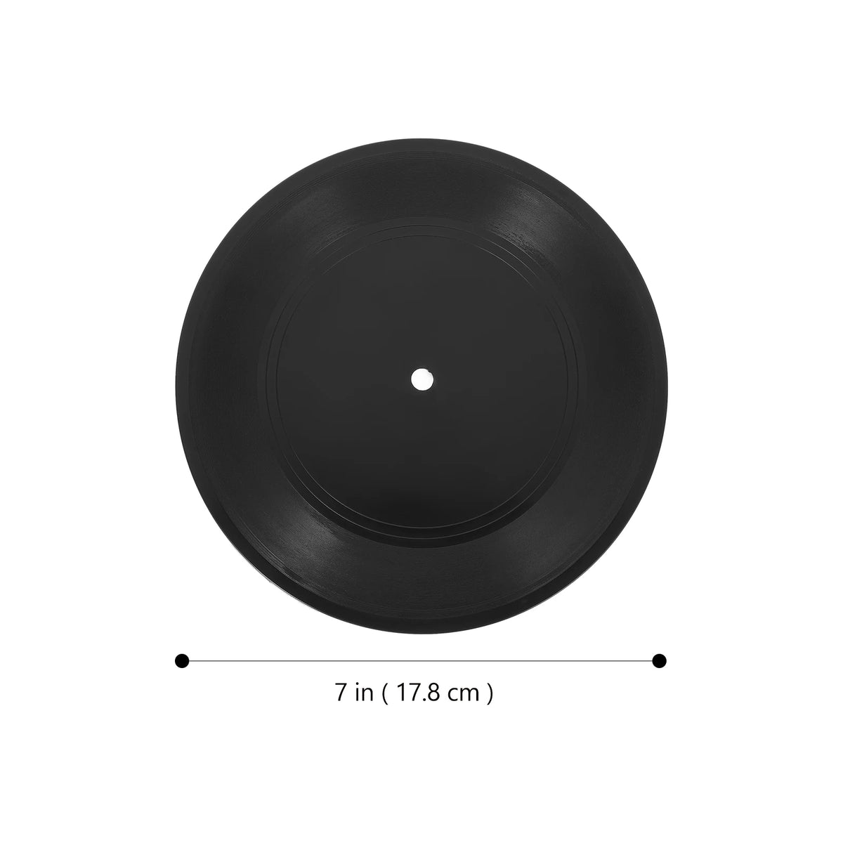 décoration murale disque vinyle noir vintage records muraux ornements disco modernes