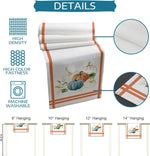 Une magnifique image décorative de citrouilles d'automne, avec des couleurs vives et un motif texturé. Cette bannière murale polyvalente est disponible en différentes tailles pour s'adapter à vos besoins de décoration.