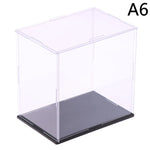 boîte rangement transparente acrylique vitrine jouets objets collection protection poussière