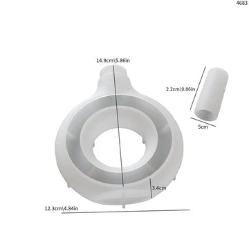 vase silicone rose pâle blanc noir gris moderne minimalisteOpaque adhésif arrangement floral