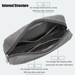 sac main moderne toile oxford gris clair bleu marine rose noir durable