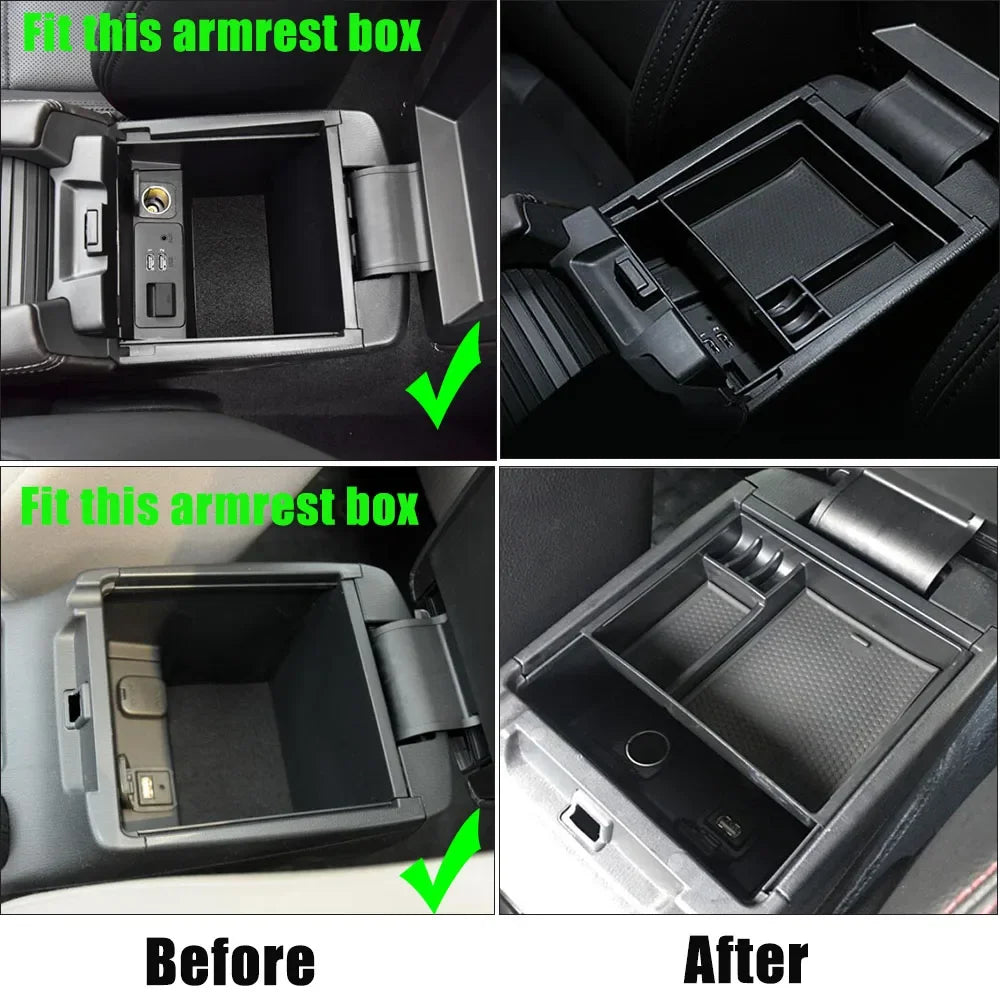 Boîte de rangement pour Mazda 3 - installation