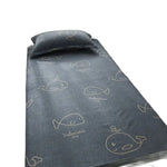 drap plat housses lit carreaux poissons pois texture granuleuse nordique moderne adultes chambre decoration
