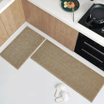 tapis sol antidérapant polyester faux sisal rustique moderne cuisine maisonintérieur