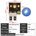 composant électronique led 60w 80w 90w 3v 5v 12v noir doré gris pcb cuivre