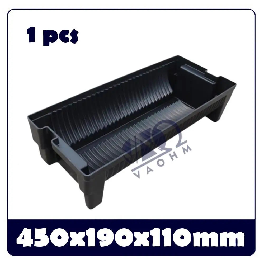 conteneur rangement bobine plastique noir ondulé surface intérieure industrielle utilitaire sd antistatique