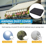 housse protection auvent terrasse gris imperméable résistant intempéries extérieur jardin