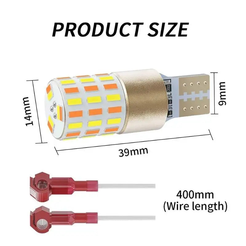 ampoule led dorée blanche points lumineux clignotant moderne adhésif connecteurs électriques sécurité voiture