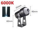 projecteurs extérieurs led spots gris moderne réglables ip66 9w 220v rgb