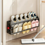 organisateur chaussures aimants mural multi couleurs moderne réutilisable porte chambre maison