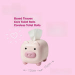 distributeur serviettes cochon mignon rose clair cartoon serviettes inclusion plastique