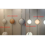 lampe sol moderne sphères blanc jaune translucides décoration intérieure chambre salon