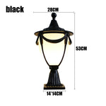 lampe sol or vintage abat jour noir texture métallique motifs floraux ip65 led