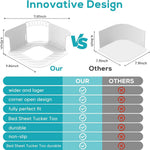 attaches drap angle blanc turquoise minimalistes attaches plastique opaques tissu uni fourniturs maison