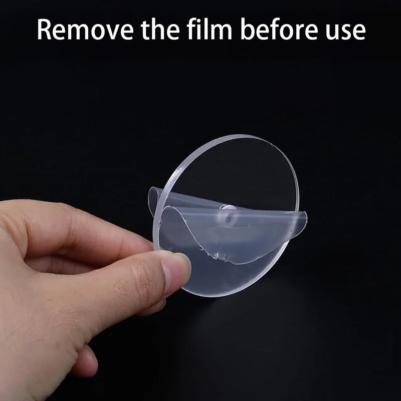 présentoir transparent moderne adhésif support rond supports circulaires figurines bouteilles vernis