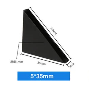 protector angle table noir anti collision adhésif moderne sécurité bébé