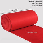 tapis rouge mariage longueur 15m 10m 5m uni moderneintérieur extérieur