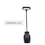 lampe lecture portable led rechargeable pinces ajustables moderne étude bibliothèque veilleuse sans fil table