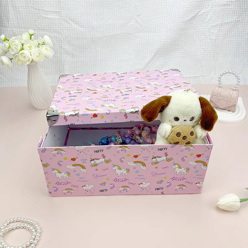 Boîte décorative pour chambre d'enfant motif poney