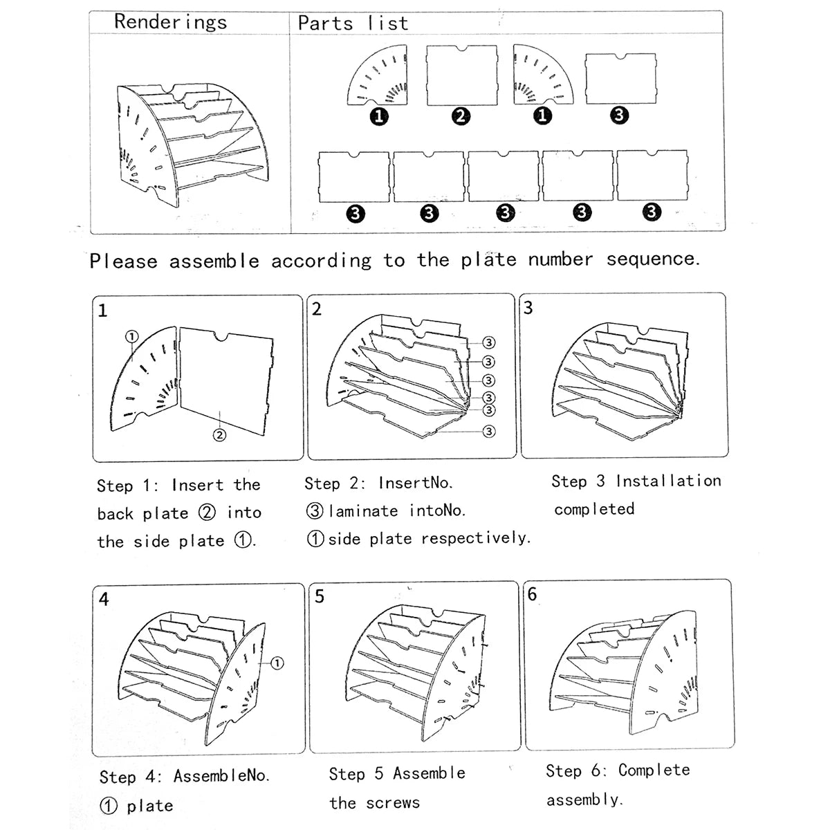 organisateur documents blanc moderne compartiments 10 pochettes feuilles papier stylo école
