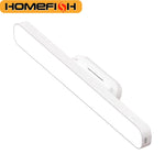 lampe led blanc moderne aimant rechargeable usb couleurs flux lumineux minimaliste
