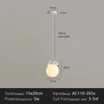 lampe suspendue animaux ours chien moderne intérieur enfant chambre salon blanc