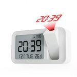 réveil numérique projection horloge table lcd moderne projection affichage date temperature