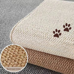 tapis chats sisal marron clair moderne antidérapant stable gratter griffes chat taille xl