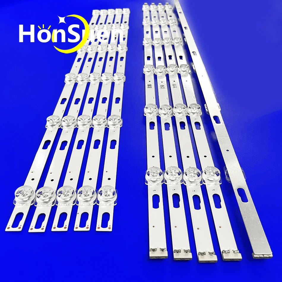 barrettes led blancs modernes 3v kit 10pcs 50pcs lcd télévision remplacement honsuens