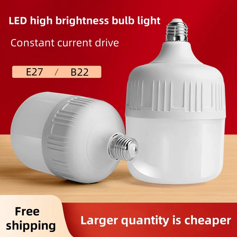 ampoule led 10w 15w 20w 30w 40w 50w 5w 60w 80w blanc rayures verticales