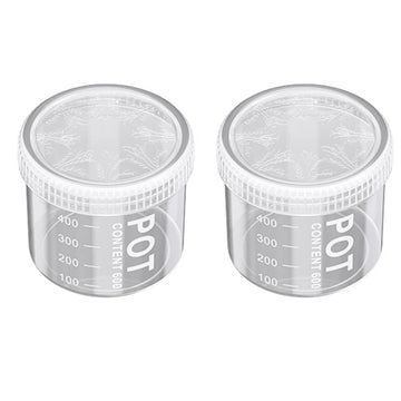 conteneur réfrigerateur transparent moderne 600ml 800ml 1000ml 1500ml scellé réutilisable sans motif