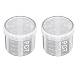 conteneur réfrigerateur transparent moderne 600ml 800ml 1000ml 1500ml scellé réutilisable sans motif