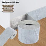 papier peint autocollant marbre gris clair blanc moderne 5m 10cm résistant taches imperméable mur