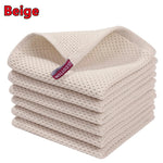 serviettes cuisine ultra douces coton beige gris blanc modernes absorbantes maison cuisine