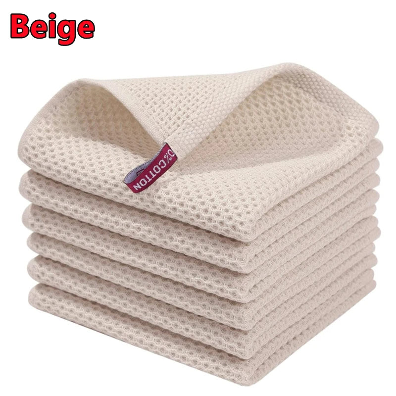 serviettes cuisine ultra douces coton beige gris blanc modernes absorbantes maison cuisine