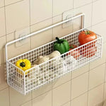 crochet adhésif fort autocollant transparent double crochet moderne rangement étagère murale salle bains cuisine