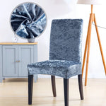 housses chaise velours bleu turquoise moderne élasthanne polyester chaise plage fauteuil mariage banquet