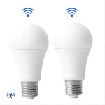 ampoule led e27 capteur mouvement radar escalier salon blanc moderne globe
