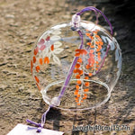cloches vent transparentes motifs floraux décoratives japonaises artisanales chambre decoration